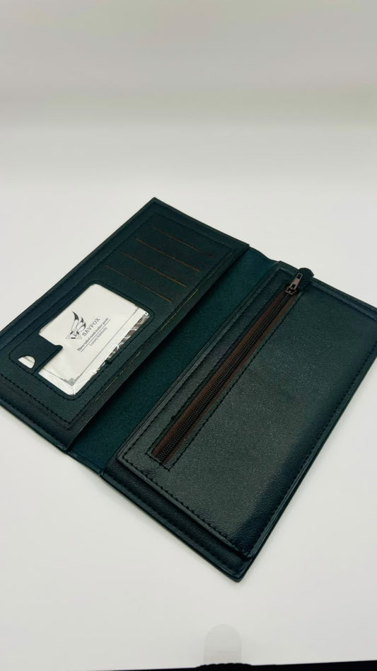 MEN`S BLACK LONG WALLET