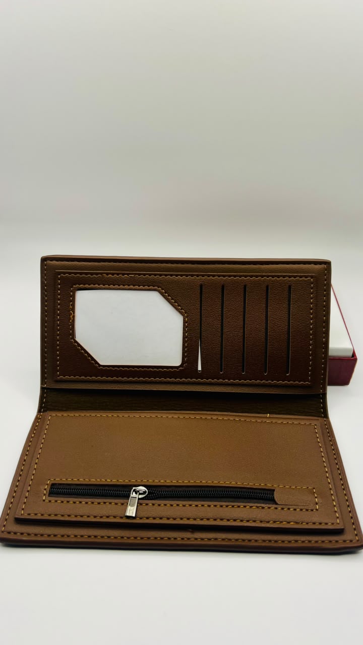 MEN`S PREMIUM LEATHER LONG WALLET