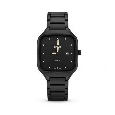 The Darven Black Square Steel Watch