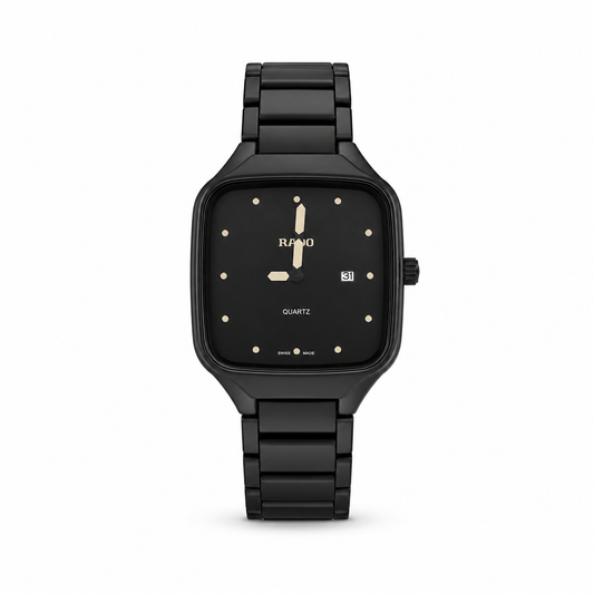 The Darven Black Square Steel Watch