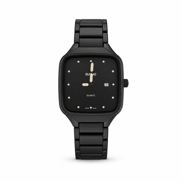 The Darven Black Square Steel Watch