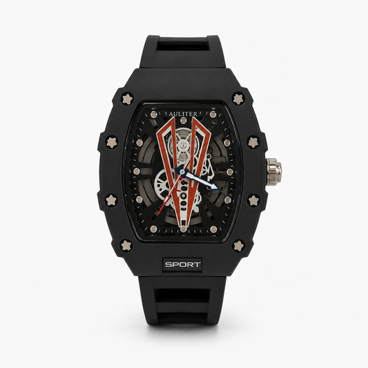 The Darven Matte Black Sport Watch