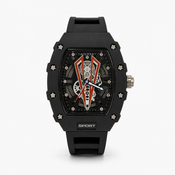 The Darven Matte Black Sport Watch