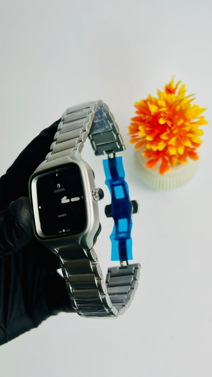 Rado Jubilé Square Silver Steel Edition