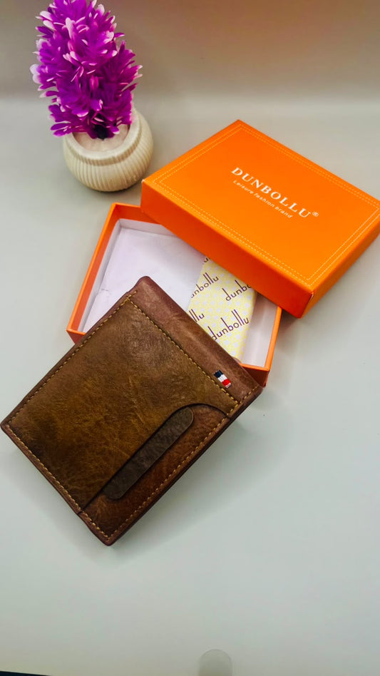 MEN`S BROWN LEATHER WALLET