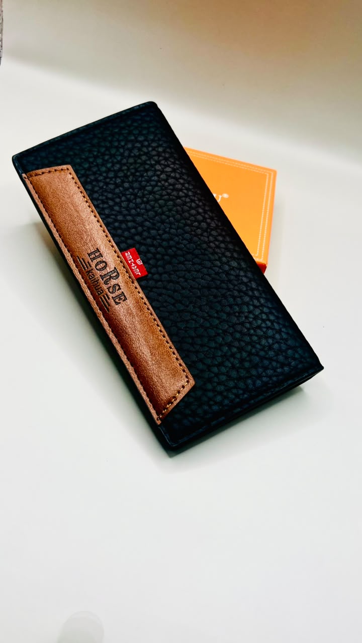 Men's long wallet