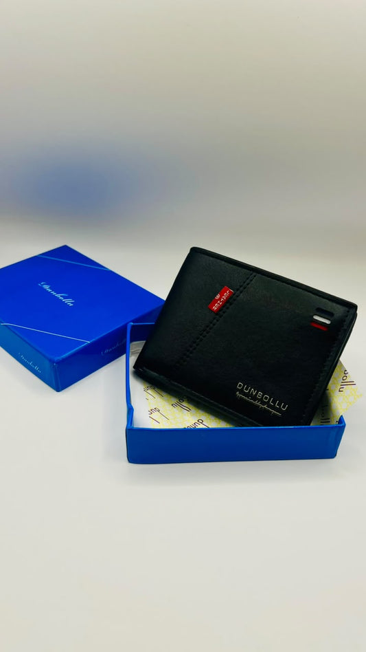MEN`S BLACK SHORT WALLET