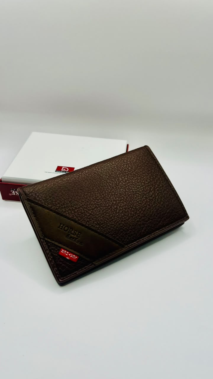MEN`S BROWN LONG WALLET