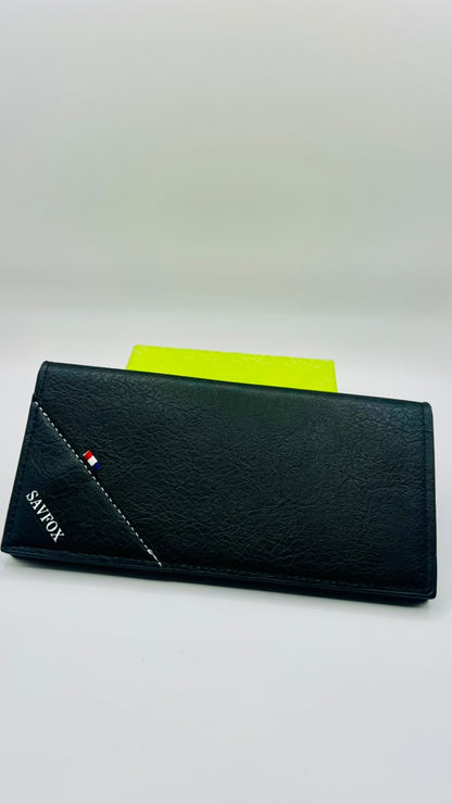 MEN`S BLACK LONG WALLET