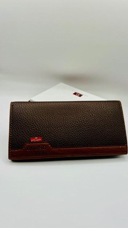 MEN`S LONG LEATHER WALLET