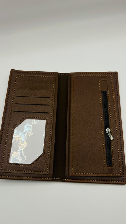 MEN`S LONG LEATHER WALLET